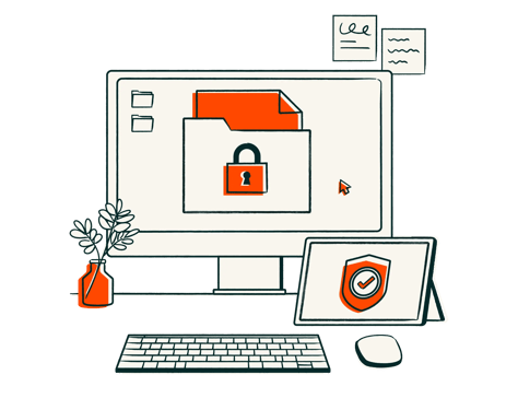 Secure Work_Linear_llustrations_Environmental