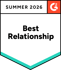g2 badge best relationship