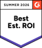 G2バッジ：Best ROI