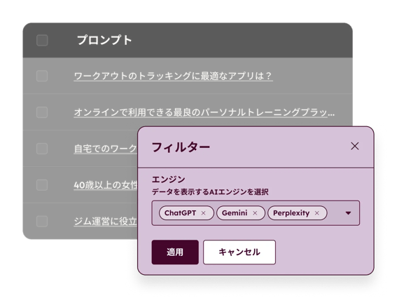 AEOプロンプト追跡