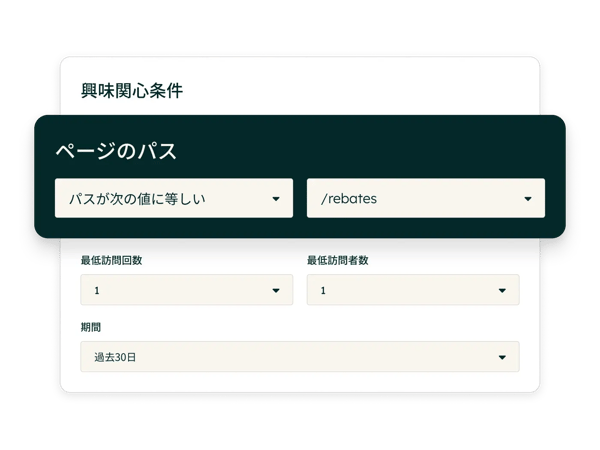 相手に合わせたアウトリーチやマーケティングキャンペーンを作成