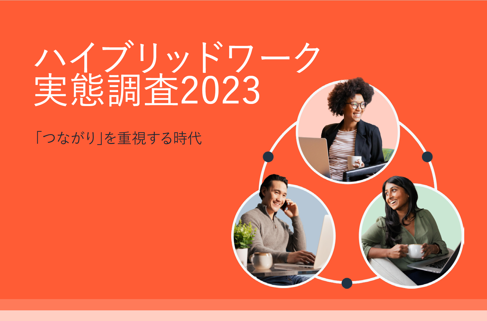 HubSpotの「ハイブリッドワーク実態調査2023」