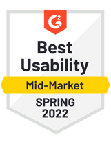 G2でウェブ開発プラットフォームのMid-Market Best Usabilityの評価を獲得しました