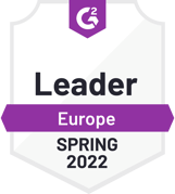 G2でウェブ開発プラットフォームのEurope Leaderの評価を獲得しました
