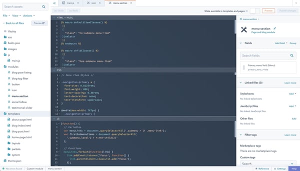 module editor