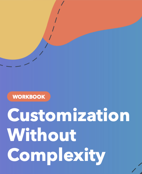HubSpot - 簡単カスタマイズのためのワークブック