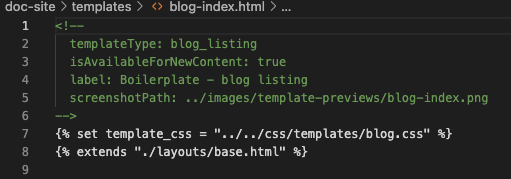 template - annotation - blog - listing